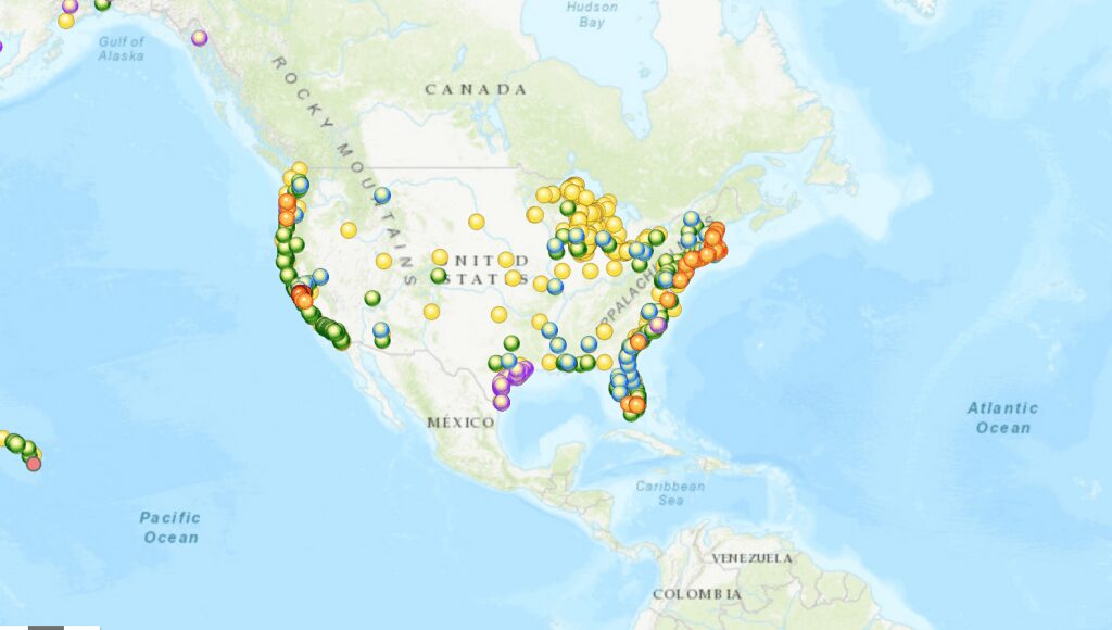 marine debris processing centers