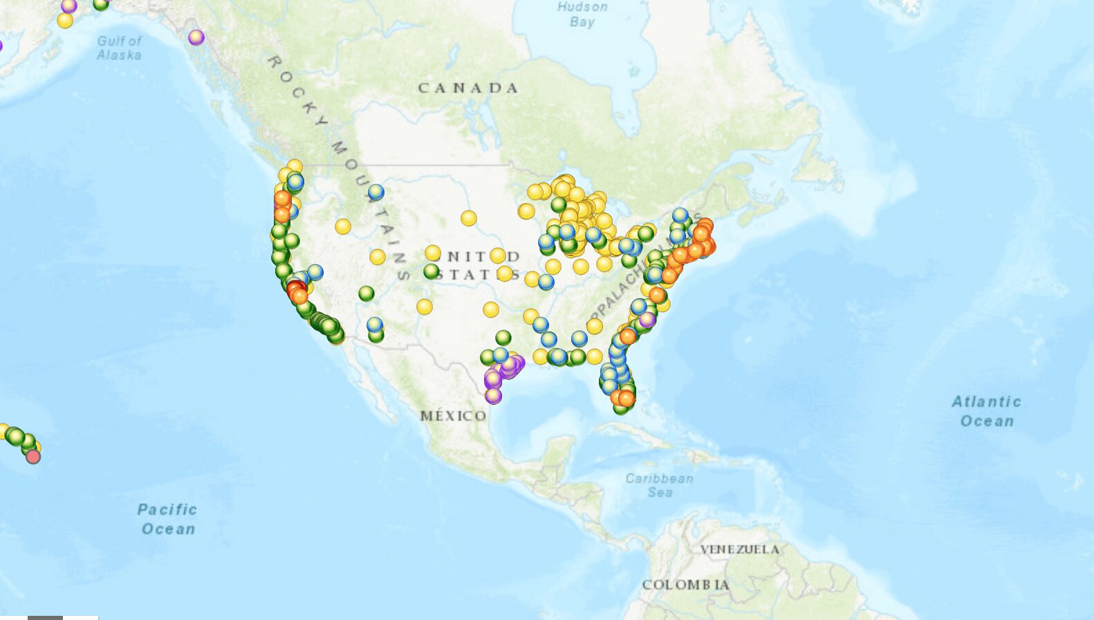 marine debris processing centers