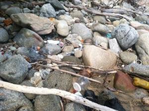 styrofoam polystyrine pit