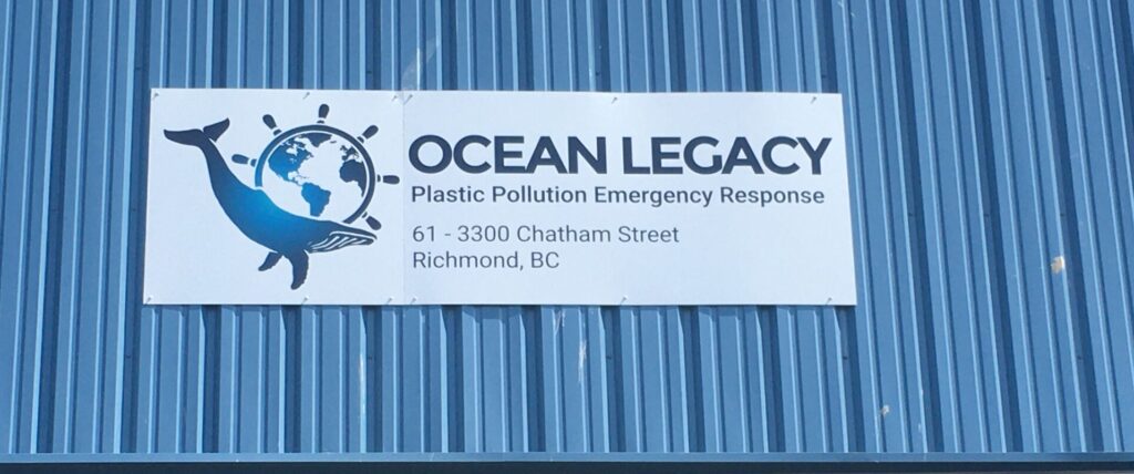 Ocean Legacy Foundation Facility Sign