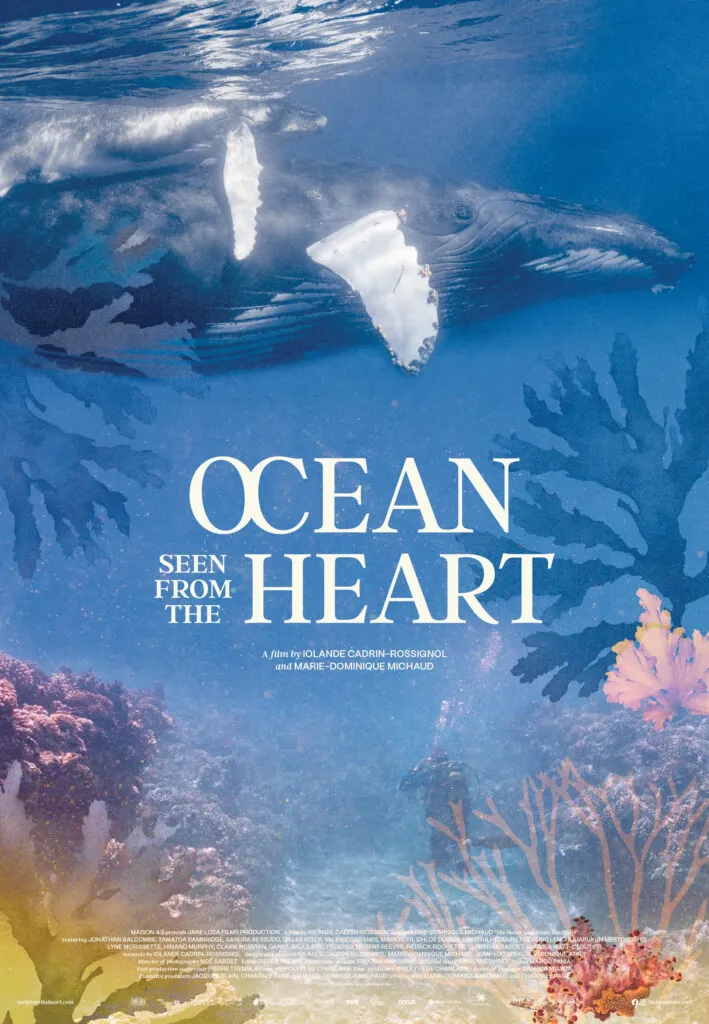 Ocean Seen From The Heart Poster